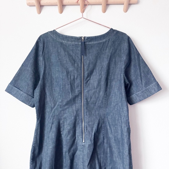 Boden Rhea Denim Midi Dress size 14L - Picture 11 of 12